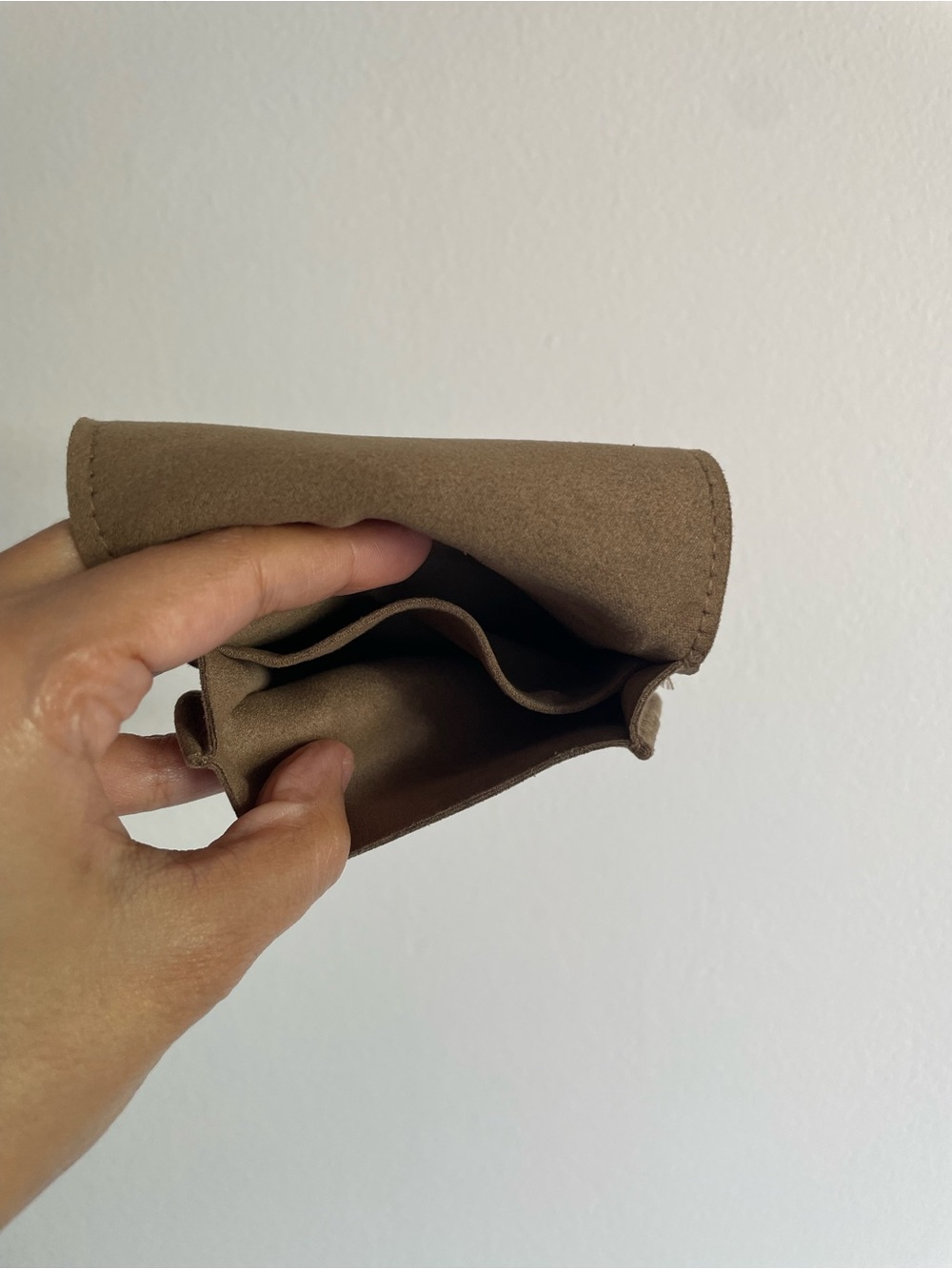 David Yurman Brown Suede Jewelry Travel Pouch/Dust Bag - Picture 2 of 5